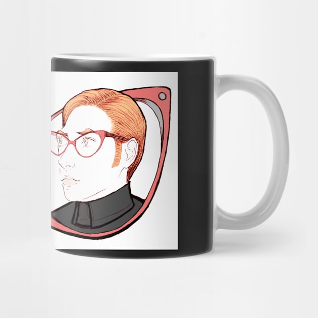 Hux and Millicent in cat eye glasses by RekaFodor